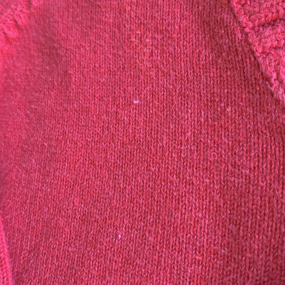 Vintage Esprit V-neck Orange Sweater Size XS - Picture 4 of 5